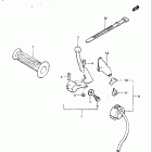 DR100 1983-1984 Left handle switch