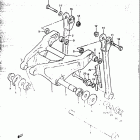 RM500 1983-1984 Cushion lever (model d)