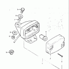DR100 1983-1984 Задний фонарь