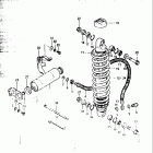 RM500 1983-1984 Shock absorber (model e)