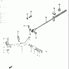 RM500 1983-1984 Задний тормоз