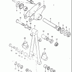DR100 1983-1984 Cushion lever