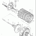 DR100 1983-1984 Сцепление