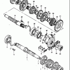 DR125 1984 Трансмиссия