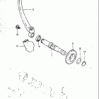 RM500 1983-1984 Кик стартер