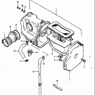 DR125 1984 Воздухозаборник