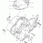 DR100 1983-1984 Крышки картера