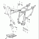 DR100 1983-1984 Рама