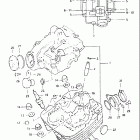 DR100 1983-1984 Головка цилиндра