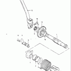 DR100 1983-1984 Кик стартер