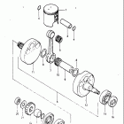 PE175 1984 Коленвал
