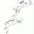 DR100 1983-1984 Глушитель