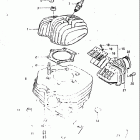 RM500 1983-1984 Цилиндр