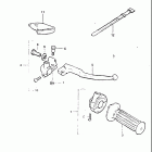 DR100 1983-1984 Right handle switch