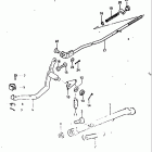 DR125 1984 Подножки