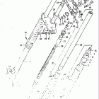 RM500 1983-1984 Front fork (model d)