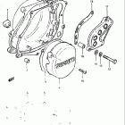 RM500 1983-1984 Крышки картера