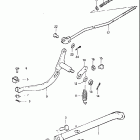 DR100 1983-1984 Stand - rear brake (model e)