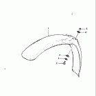 DR100 1983-1984 Переднее крыло