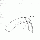 RM500 1983-1984 Переднее крыло