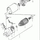 GS650GL 1983 Стартер электрический