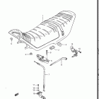 GS750E,ES 1983 Сидение