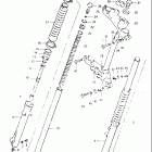 DR125 1982-1983 Front fork (model z)
