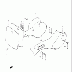RM125 1983 Обтекатель рамы