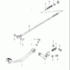GS450E 1983 Задний тормоз