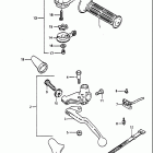 GS750T 1982-1983 Left handle switch (model d)