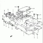 GS750T 1982-1983 Cylinder head cover (model z)