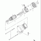 GS850GL 1982-1983 Starting motor (model z)