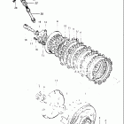 DR500 1983 Сцепление