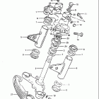 GS450TX 1983 Траверса нижняя