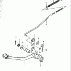 JR50R 1983 Задний тормоз