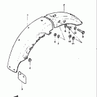 GS1100GL 1982-1983 Заднее крыло