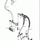 GS1100GK 1982-1983 Передние тормозные трубки