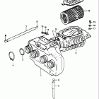 GS1100E,ES 1982-1983 Air cleaner (model d)