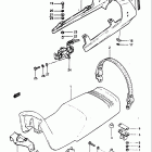 GS750S 1983 Сидение