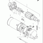 GS850GL 1982-1983 Starting motor (model d)