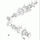 GS1100G 1982-1983 Secondary drive gear