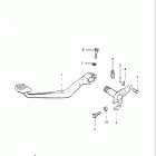 GS650M 1983 Задний тормоз