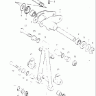 DR125 1982-1983 Cushion lever (model d)