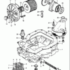 XN85 D 1983 Oil pump - oil filter