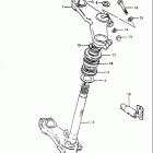 GS750S 1983 Траверса нижняя