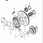GS1100E,ES 1982-1983 Муфта стартера