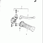 JR50R 1983 Right handle switch