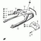 GS850G 1982-1983 Seat tail cover (model o)