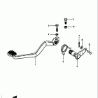 GS1100GK 1982-1983 Задний тормоз