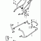 GS1100GK 1982-1983 Бампер, Багажник. Брызговик